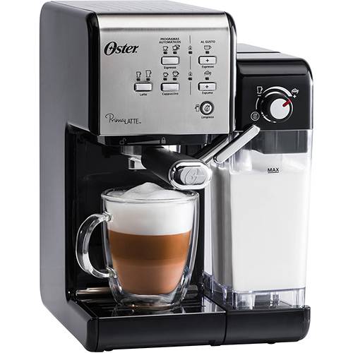 Assistência Técnica, SAC e Garantia do produto Cafeteira Expresso Oster PrimaLatte 19 Bar ¿ Inox/Preto