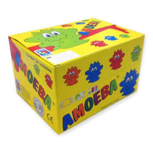 Assistência Técnica, SAC e Garantia do produto Caixa de Amoeba com 24 Potes Original Geleinha Massinha Geleca Asca Toys