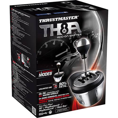 Assistência Técnica, SAC e Garantia do produto Caixa de Câmbio Thrustmaster Th8a Add-on Shifter