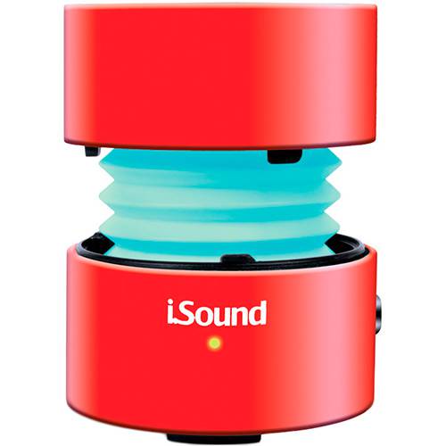 Assistência Técnica, SAC e Garantia do produto Caixa de Som Bluetooth Isound Fire Waves Vermelha