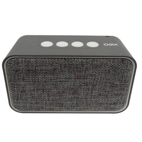 Assistência Técnica, SAC e Garantia do produto Caixa de Som Bluetooth Oex Weave SK407 10w Cinza