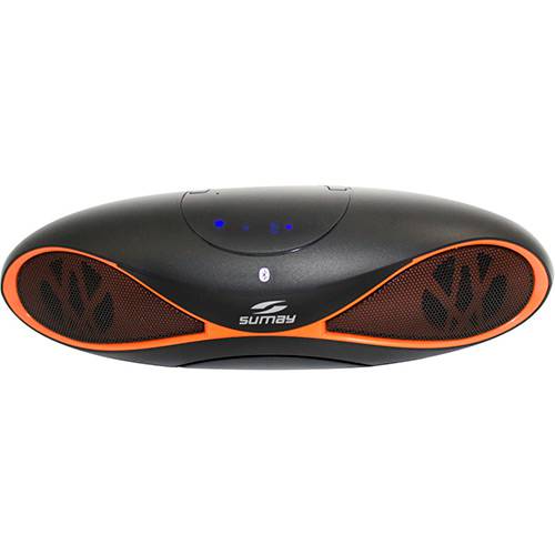 Assistência Técnica, SAC e Garantia do produto Caixa de Som Bluetooth Sumay SM-CS852B Laranja 6W USB Portátil