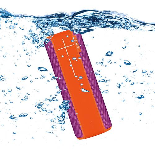 Assistência Técnica, SAC e Garantia do produto Caixa de Som Bluetooth UE Boom 2 Laranja/Violeta à Prova D' Água