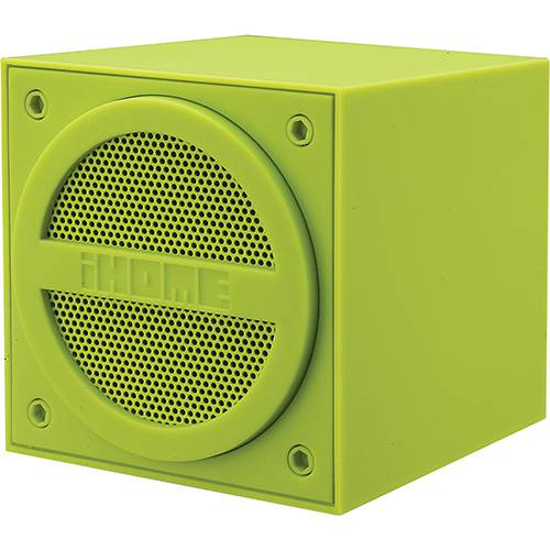 Assistência Técnica, SAC e Garantia do produto Caixa de Som Estéreo Bluetooth Emborrachado Verde IHome