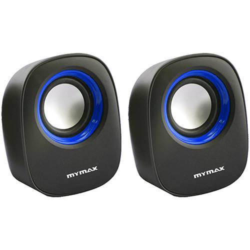 Assistência Técnica, SAC e Garantia do produto Caixa de Som USB 6w RMS Sp205 Preto/Azul - MyMax