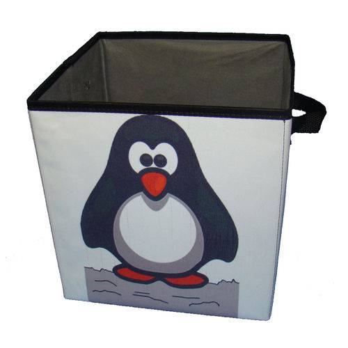 Assistência Técnica, SAC e Garantia do produto Caixa Organizador de Brinquedos Pinguim 28x31x28 ORGANIBOX