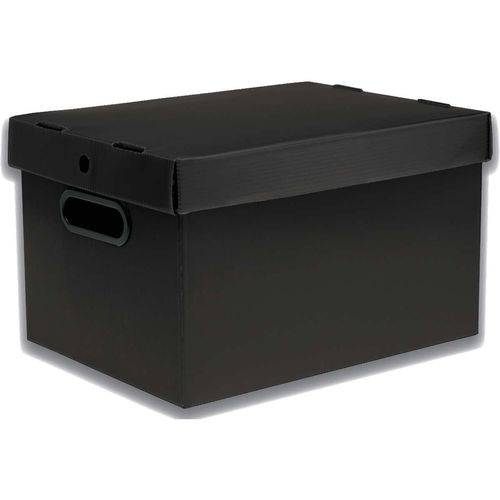 Assistência Técnica, SAC e Garantia do produto Caixa Organizadora Prontobox Preto 440x320x260 G