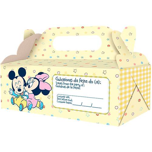 Assistência Técnica, SAC e Garantia do produto Caixa para Viagem Baby Mickey e Amigos com 4 Unidades - Regina Festas
