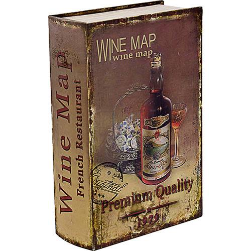 Assistência Técnica, SAC e Garantia do produto Caixa para Vinho MDF Wine Map para 2 Garrafas Marrom - Oldway