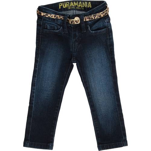 Assistência Técnica, SAC e Garantia do produto Calça Puramania Kids Jeans Azul Jeans 05 Anos