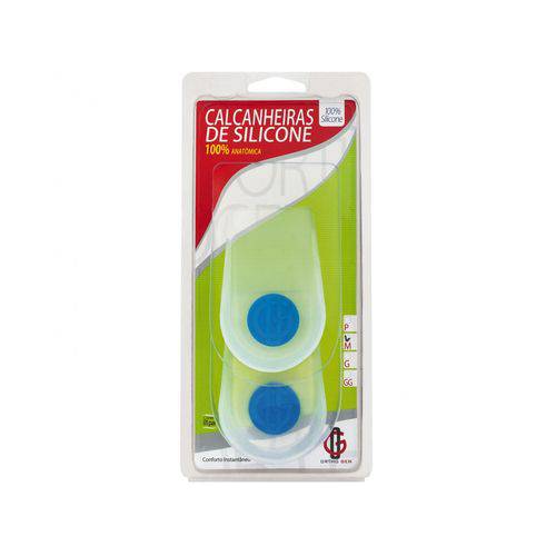 Assistência Técnica, SAC e Garantia do produto Calcanheira 100% Silicone com Ponto Azul OG02 - Orthogen