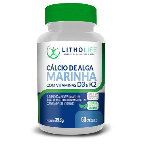 Assistência Técnica, SAC e Garantia do produto Cálcio de Alga Marinha com Vitaminas D3 e K2