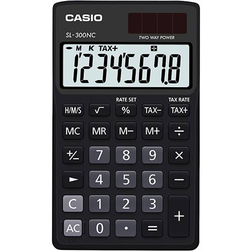 Assistência Técnica, SAC e Garantia do produto Calculadora Básica 8 Dígitos SL-300NC Preto - Casio