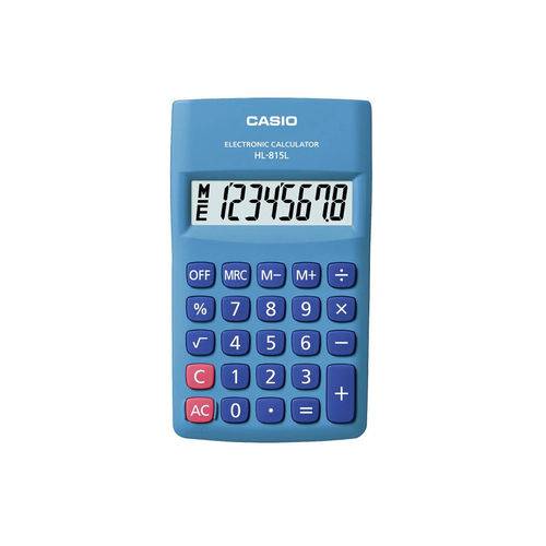 Assistência Técnica, SAC e Garantia do produto Calculadora Casio Hl 815l Azul