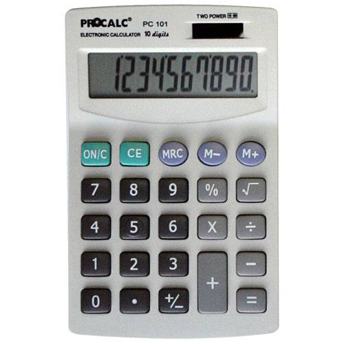 Assistência Técnica, SAC e Garantia do produto Calculadora de Mesa Procalc10 Díg Solar/Bat