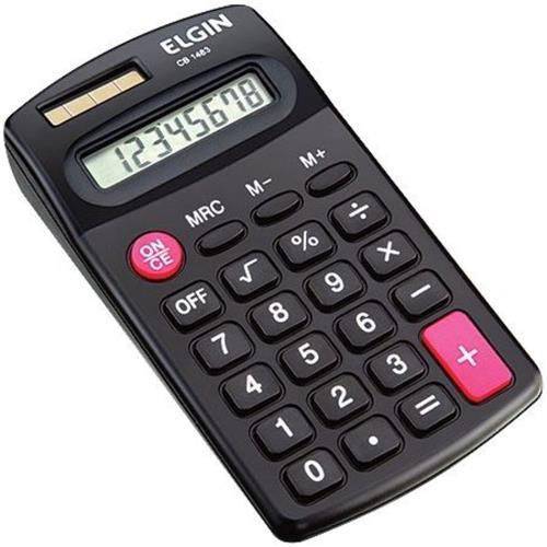 Assistência Técnica, SAC e Garantia do produto Calculadora Elgin CB1483 Bolso Preta