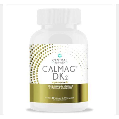 Assistência Técnica, SAC e Garantia do produto Calmag DK2, Suplemento de Cálcio, Magnésio, Vitamina D, K, com 60 Softcaps.