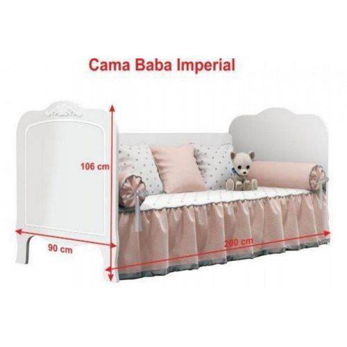 Assistência Técnica, SAC e Garantia do produto Cama Babá Imperial Branca