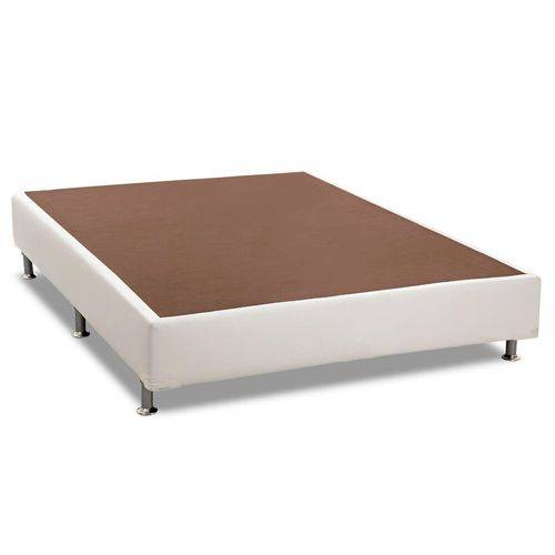 Assistência Técnica, SAC e Garantia do produto Cama Box Base Ortobom Courino Branco 30 - Casal - 1,28x1,88x0,30