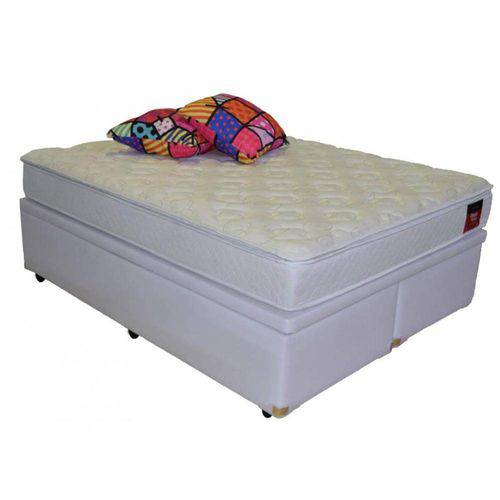 Assistência Técnica, SAC e Garantia do produto Cama Box Baú Bipartido Queem 158x198 Corino Branco Master Box Design