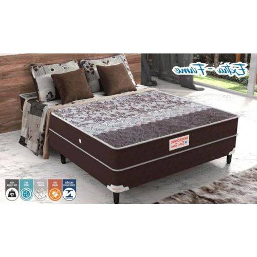 Assistência Técnica, SAC e Garantia do produto Cama Box Casal Conjugada Extra Firme 138x188x36 Newsonno