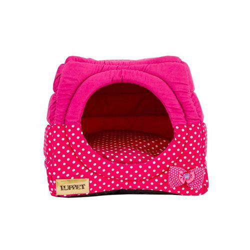 Assistência Técnica, SAC e Garantia do produto Cama Iglu e Toca para Cachorro Luppet Rosa Poa