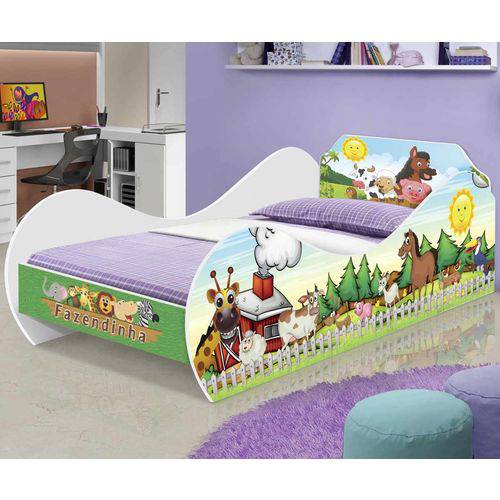 Assistência Técnica, SAC e Garantia do produto Mini Cama Infantil 100% MDF - Fazendinha - RPM Móveis