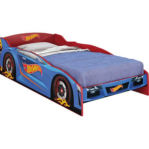 Assistência Técnica, SAC e Garantia do produto Cama Infantil Hot Wheels Plus 5A Vermelho - Pura Magia