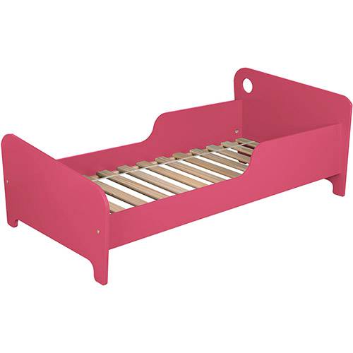 Assistência Técnica, SAC e Garantia do produto Cama Solteiro Junior Cartoon MDF Rosa Escuro - Orb