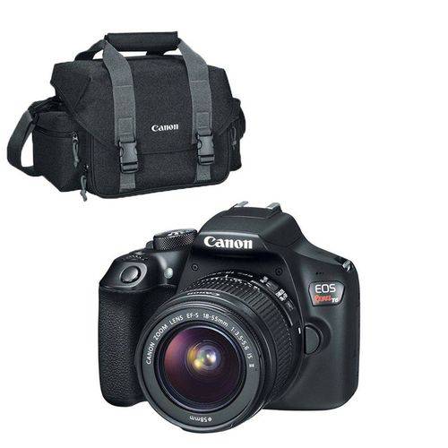 Assistência Técnica, SAC e Garantia do produto Câmera Canon Digital Profissional Rebel T6 18-55 + Bolsa Canon Original
