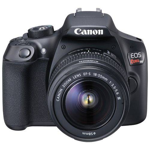 Assistência Técnica, SAC e Garantia do produto Câmera Canon Dslr Eos Rebel T6 com Lente 18-55mm Iii