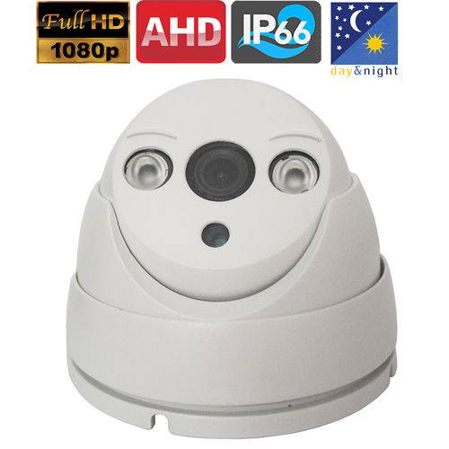 Assistência Técnica, SAC e Garantia do produto Câmera de Segurança Dome AHD 1080p Alta Resolução IP66 Blindada Externa 2MP