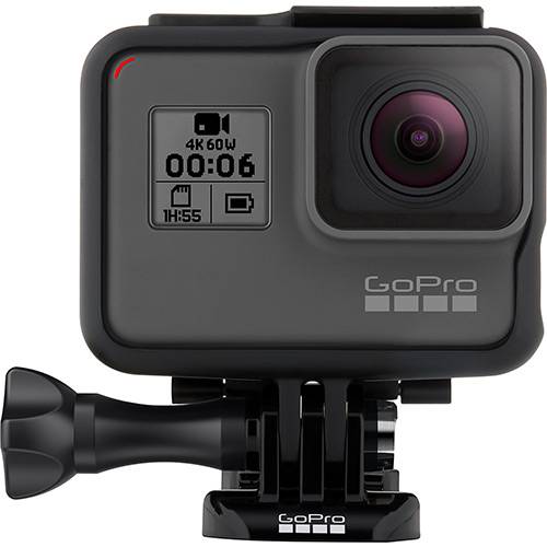 Assistência Técnica, SAC e Garantia do produto Câmera Digital Gopro Hero 6 à Prova D'água 12MP com Wi-Fi e Gravação 4K - Preto