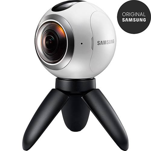 Assistência Técnica, SAC e Garantia do produto Câmera Digital Samsung Gear 360 15MP com WiFi Bluetooth e Gravação Full HD - Branco