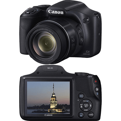 Assistência Técnica, SAC e Garantia do produto Câmera Digital Semiprofissional Canon Powershot SX530HS 16MP Zoom Óptico 50x Cartão 8GB Preta