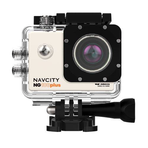 Assistência Técnica, SAC e Garantia do produto Câmera Esportiva Navcity NG-100 Plus 4K +Case à Prova D'água 30m + Bastão Selfie