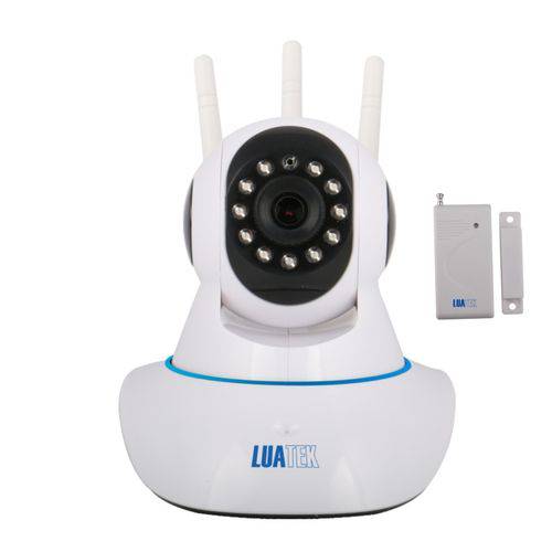 Assistência Técnica, SAC e Garantia do produto Camera Ip Luatek Noturna HD Wireless Sem Fio Wifi com 3 Antenas com Sensor Alarme Giro PTZ