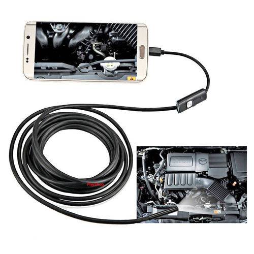 Assistência Técnica, SAC e Garantia do produto Câmera Sonda Inspeção Boroscópio Endoscópio Android/PC USB 5m HD