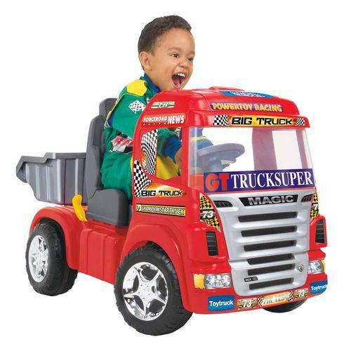 Assistência Técnica, SAC e Garantia do produto Caminhao Eletrico Truck Vermelho Magic Toys