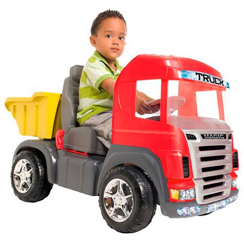 Assistência Técnica, SAC e Garantia do produto Caminhão Truck Pedal Vermelho - Magic Toys