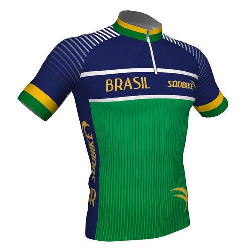 Assistência Técnica, SAC e Garantia do produto Camisa Ciclismo Brasil 2018 Sódbike