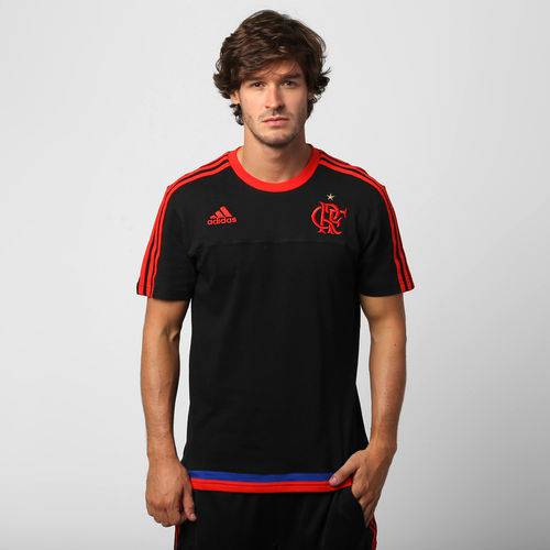 Assistência Técnica, SAC e Garantia do produto Camisa Flamengo Adidas Viagem 2015 Preta - P