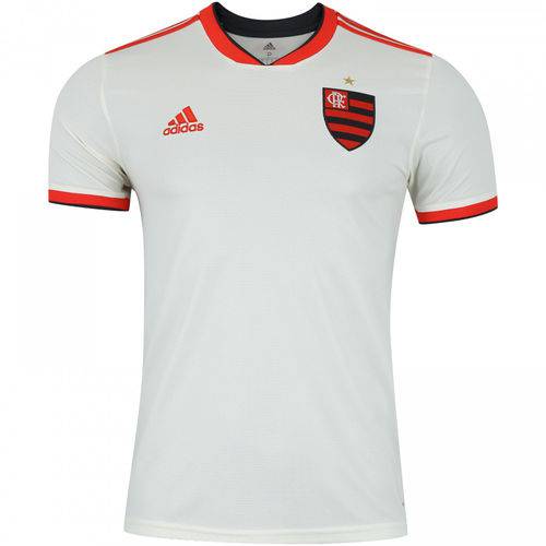 Assistência Técnica, SAC e Garantia do produto Camisa Flamengo II 2018 Torcedor Adidas Masculina - Off White e Vermelho