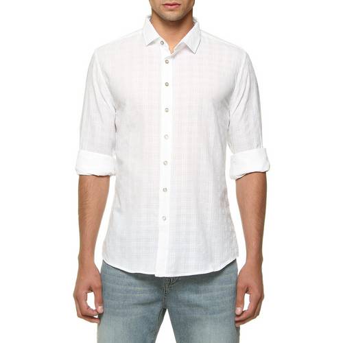 Assistência Técnica, SAC e Garantia do produto Camisa Koel Trama Cotton Branco GG