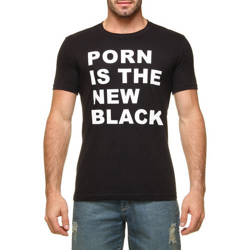 Assistência Técnica, SAC e Garantia do produto Camiseta Auslander Porn Black