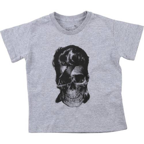 Assistência Técnica, SAC e Garantia do produto Camiseta Boo! Kids David Bowie Cinza M