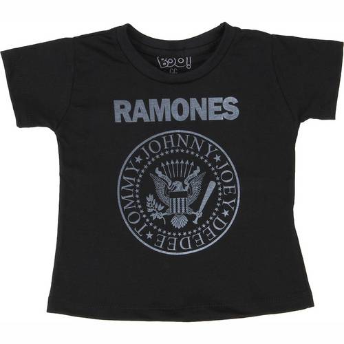 Assistência Técnica, SAC e Garantia do produto Camiseta Boo! Kids Ramones Preto P