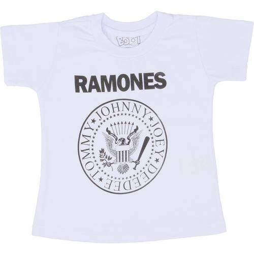 Assistência Técnica, SAC e Garantia do produto Camiseta Boo! Kids Ramones