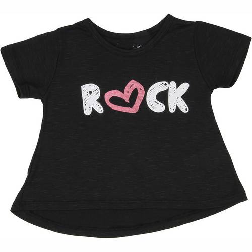Assistência Técnica, SAC e Garantia do produto Camiseta Boo! Kids Rock Girl Preto