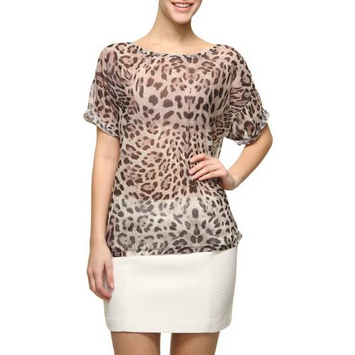Assistência Técnica, SAC e Garantia do produto Camiseta Casual Amapô Leopard